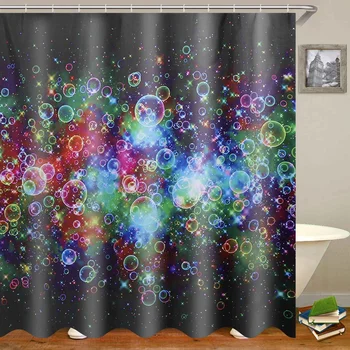 180X180cm Bathroom Shower Curtain Abstract Personalize Waterproof Mildew Proof Polyester Shower Curtain with 12 Hooks
180X180cm Bathroom Shower Curtain Abstract Personalize Waterproof Mildew Proof Polyester Shower Curtain with 12 Hooks