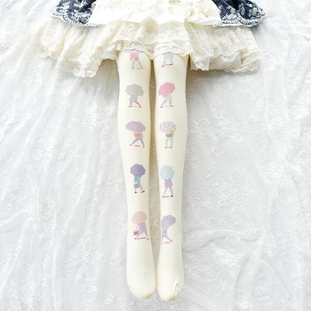 Princess sweet lolita pantyhose Japanese sweet and cute cartoon printed silk pantyhose Lolia soft sister pantyhose WXL103
Princess sweet lolita pantyhose Japanese sweet and cute cartoon printed silk pantyhose Lolia soft sister pantyhose WXL103