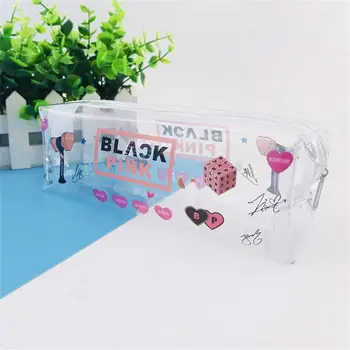 Kpop GOT7 Seventeen Plastic Pencil Pen Case Blackpink Cosmetic Makeup Bag School Supplies
Kpop GOT7 Seventeen Plastic Pencil Pen Case Blackpink Cosmetic Makeup Bag School Supplies