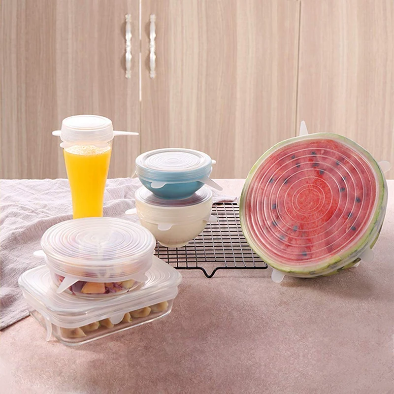 18PCS Silicone Stretch Lids,Reusable Durable and Expandable Lids,Eco-Friendly Stretch for Container,Bowl Cover Food Cover Seal L
18PCS Silicone Stretch Lids,Reusable Durable and Expandable Lids,Eco-Friendly Stretch for Container,Bowl Cover Food Cover Seal L