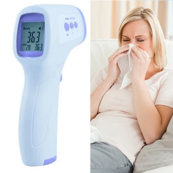 Non-contact Digital IR Infrared Temperature Meter Fever Instrument Surface Temperature Instruments for Baby Adult Universal 
Non-contact Digital IR Infrared Temperature Meter Fever Instrument Surface Temperature Instruments for Baby Adult Universal