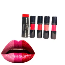 Tahan Air Matte Lipstik Lollipop Kaca Makeup Bibir. Tahan Seksi Kecantikan Makeup Bibir. Sutra Licin Tekstur Profesional(China)