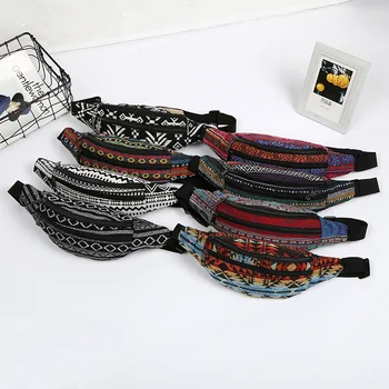 Bohemian Cotton Fanny Pack Women Waist Bag Designer Casual Canvas Shoulder Chest Bag Girls Female Waist Packs Phone Pouch Purse
Bohemian Cotton Fanny Pack Women Waist Bag Designer Casual Canvas Shoulder Chest Bag Girls Female Waist Packs Phone Pouch Purse