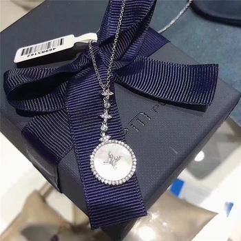 Luxury Round Natural Shell Clover Pendants Necklaces for Women Brand Jewelry Top Quality Zirconia Star Necklace collares Z175
Luxury Round Natural Shell Clover Pendants Necklaces for Women Brand Jewelry Top Quality Zirconia Star Necklace collares Z175