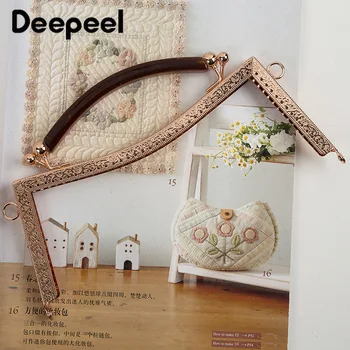 2pcs Deepeel 21CM Embossed Handmade Bag Handles Alloy Material Kiss Clasp Handbag Sewing Accessory Purse Frame Hardware Wallet 
2pcs Deepeel 21CM Embossed Handmade Bag Handles Alloy Material Kiss Clasp Handbag Sewing Accessory Purse Frame Hardware Wallet