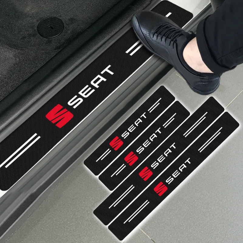 4pcs Car Carbon Fiber Auto Door Sill Protector Stickers for SEAT Leon Ibiza Alhambra Niva Kalina Priora Granta Largus Car Decals
4pcs Car Carbon Fiber Auto Door Sill Protector Stickers for SEAT Leon Ibiza Alhambra Niva Kalina Priora Granta Largus Car Decals