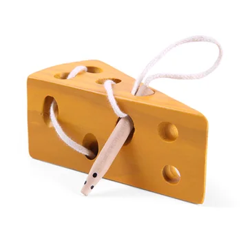 1 Set Wooden Threading Toy Baby Mouse Thread Cheese Plaything Early Learning Education Toys Teaching Montessori Mathematics
1 Set Wooden Threading Toy Baby Mouse Thread Cheese Plaything Early Learning Education Toys Teaching Montessori Mathematics