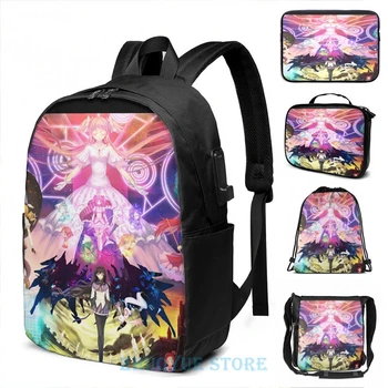 Funny Graphic print Puella Magi Madoka Magica USB Charge Backpack men School bags Women bag Travel laptop bag 
Funny Graphic print Puella Magi Madoka Magica USB Charge Backpack men School bags Women bag Travel laptop bag