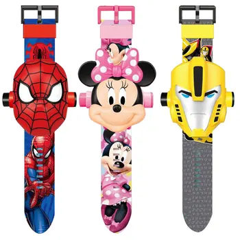 Children Watches New 3D Projection Spiderman Ironman Kids Cartoon Pattern Girls Children Toy Watch Digital Action Toy Figures
Children Watches New 3D Projection Spiderman Ironman Kids Cartoon Pattern Girls Children Toy Watch Digital Action Toy Figures