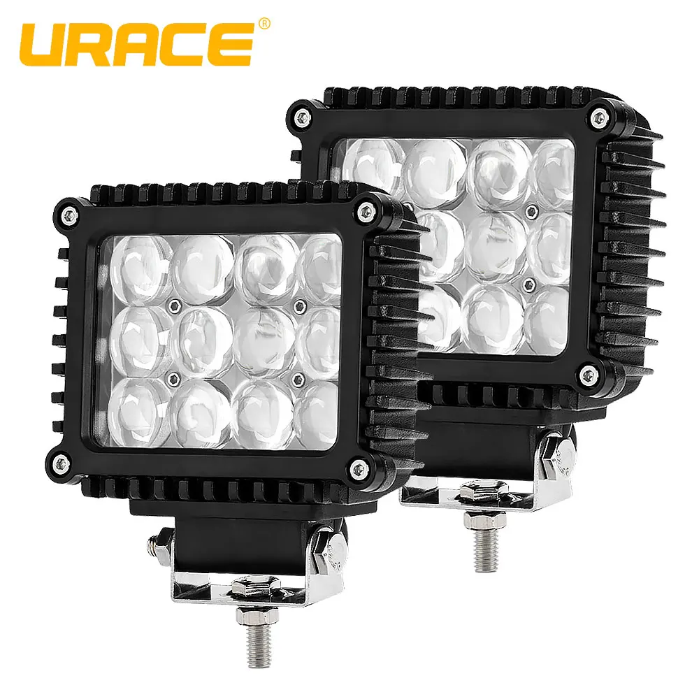 URACE 5" 60w Square LED Work Light 12V 24V Spot LED Light Bar Motorcycle Offroad Driving Fog Lamp For 4X4 4WD Truck ATV SUV Jeep
URACE 5" 60w Square LED Work Light 12V 24V Spot LED Light Bar Motorcycle Offroad Driving Fog Lamp For 4X4 4WD Truck ATV SUV Jeep