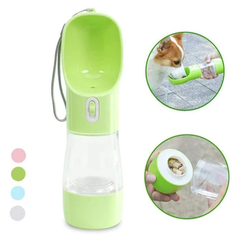 Dog Water Bottle Portable Dog Travel Water Dispenser with Food Container,Detachable Design Combo Cup for Drinking and Eating
Dog Water Bottle Portable Dog Travel Water Dispenser with Food Container,Detachable Design Combo Cup for Drinking and Eating