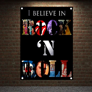Rock and Roll Stickers Famous Band Posters Wall Hanging HD Printing Art Music Studio Home Decoration Banner & Flag For Gift 6
Rock and Roll Stickers Famous Band Posters Wall Hanging HD Printing Art Music Studio Home Decoration Banner & Flag For Gift 6
