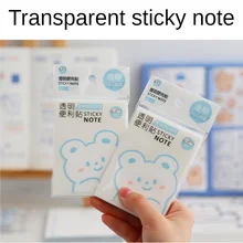 Transparent Post-it Notes PET Waterproof Cute Stickers Student Stationery Notes and Wallet Stickers Sticky Notes Office Decor
Transparent Post-it Notes PET Waterproof Cute Stickers Student Stationery Notes and Wallet Stickers Sticky Notes Office Decor