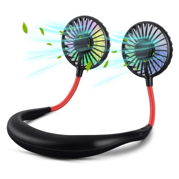 Upgraded Version Portable Neck Fan, Color Changing LED, with Aromatherapy
Upgraded Version Portable Neck Fan, Color Changing LED, with Aromatherapy