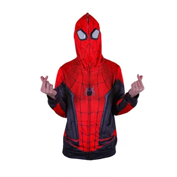 Adults Kids Unisex Spider-Man: Far From Home Zipper Hoodie Sweatshirt Halloween Cosplay Costume Coat Jacke for Mens Womens
Adults Kids Unisex Spider-Man: Far From Home Zipper Hoodie Sweatshirt Halloween Cosplay Costume Coat Jacke for Mens Womens