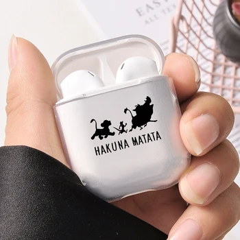 Air pod Case The Lion King Airpods Pro Case Cute Cartoon Airpods 2 Funda Clear Cover Hakuna Matata Air pods Earphone Accessories
Air pod Case The Lion King Airpods Pro Case Cute Cartoon Airpods 2 Funda Clear Cover Hakuna Matata Air pods Earphone Accessories