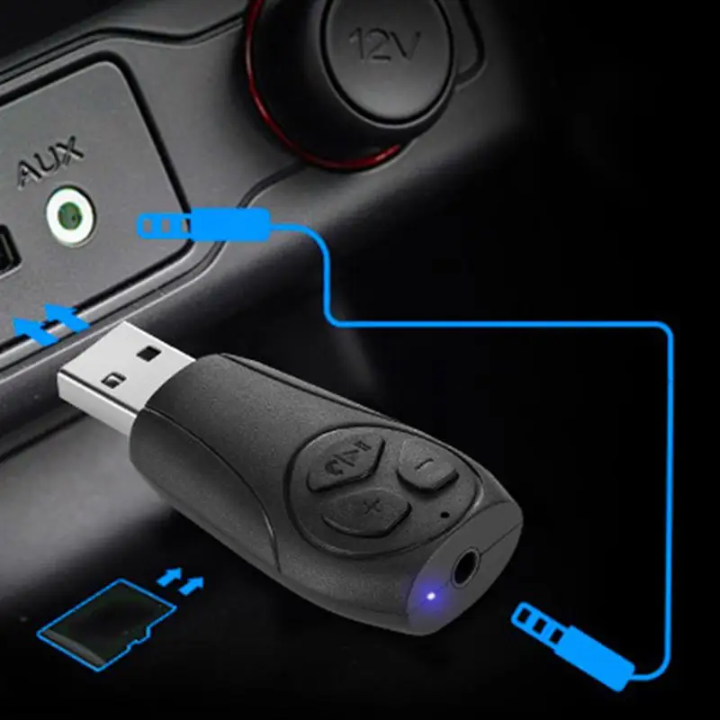 1pc Audio Adapter For Car 3.5 MM AUX Plastic Card Reader Signal Receiver Audio Adapter For Vehicle Car Auto Motor Cars Supplies 
1pc Audio Adapter For Car 3.5 MM AUX Plastic Card Reader Signal Receiver Audio Adapter For Vehicle Car Auto Motor Cars Supplies