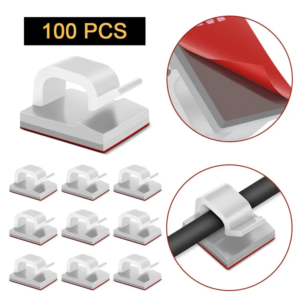 Cable Organizer USB Cable Winder Desktop Cable Management Clips Wire Holder for iPhone Charging Line Earphone Wire protector
Cable Organizer USB Cable Winder Desktop Cable Management Clips Wire Holder for iPhone Charging Line Earphone Wire protector
