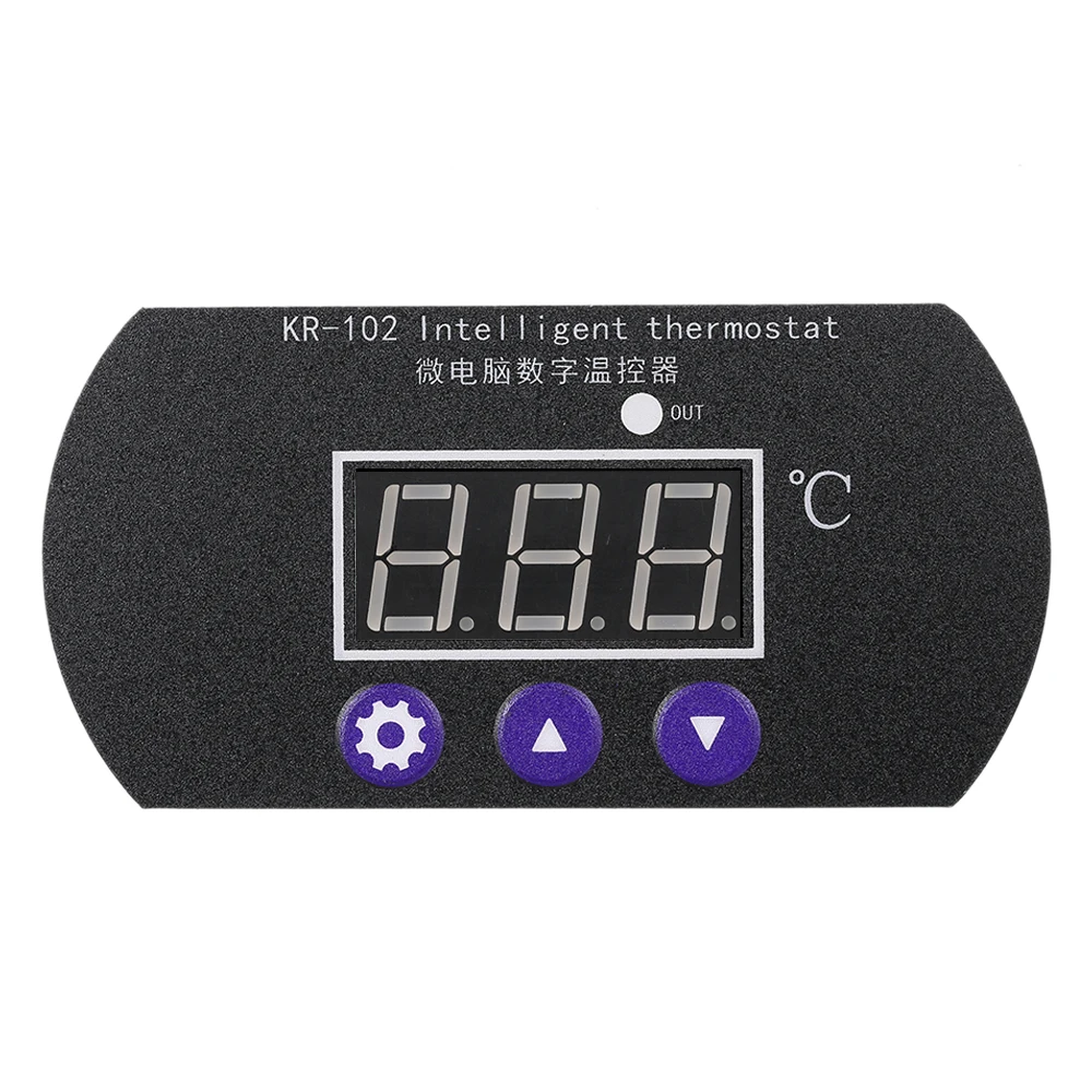 KR-102 DC 12V 10A Micro Control Panel Ajustable Digital Thermostat for Incubator Controller Electronic Temperature Regulator
KR-102 DC 12V 10A Micro Control Panel Ajustable Digital Thermostat for Incubator Controller Electronic Temperature Regulator