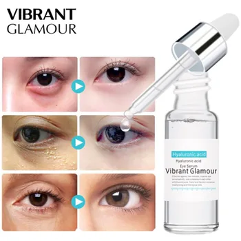 

hyaluronic acid Anti-Aging Eye Serum Remove Dark Circles Puffiness Lighten fine lines Whitening Moisturizing anti ojeras kolagen