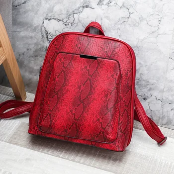 Luxury texture new winter snake print backpack 2020 female bag trend fashion personality lady bag retro casual style handbag T14
Luxury texture new winter snake print backpack 2020 female bag trend fashion personality lady bag retro casual style handbag T14