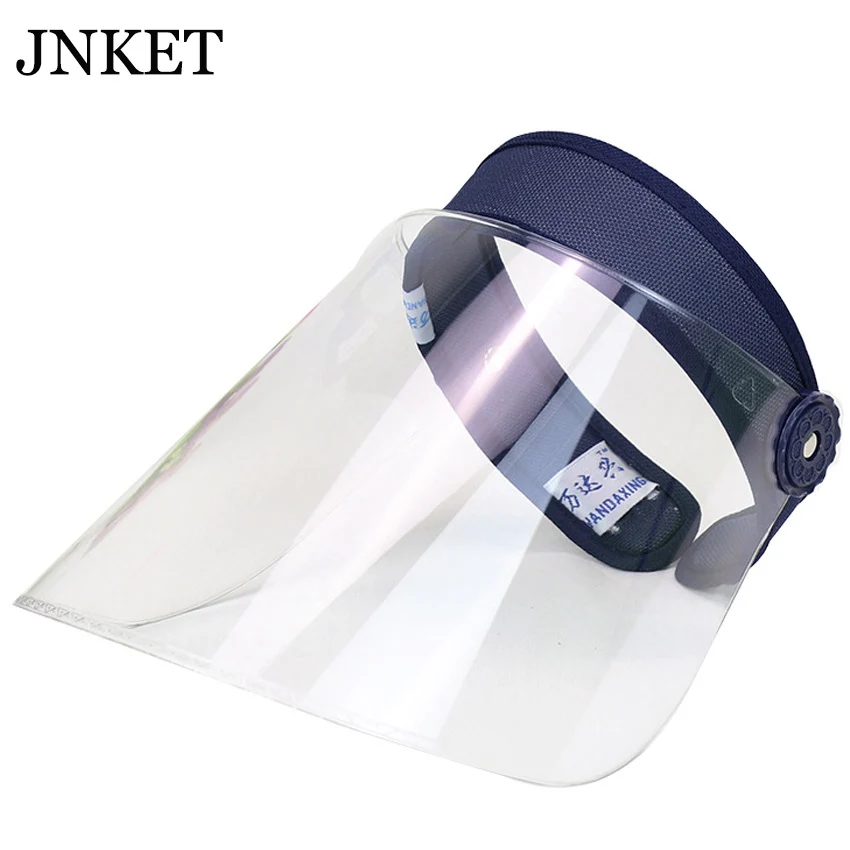 JNKET New Unisex Anti-Droplet Saliva Empty Top Hat Transparent Mask Safety Face Protection Proof Mask UV Protection Sun Hat
JNKET New Unisex Anti-Droplet Saliva Empty Top Hat Transparent Mask Safety Face Protection Proof Mask UV Protection Sun Hat