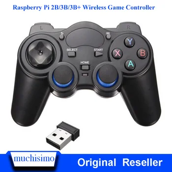 New 2.4GHz Wireless Gamepad Game Controller for PC, Raspberry Pi 3B/3B+, Raspberry Pi, RetroPie, Android Smart TV Box, Tablet PC
New 2.4GHz Wireless Gamepad Game Controller for PC, Raspberry Pi 3B/3B+, Raspberry Pi, RetroPie, Android Smart TV Box, Tablet PC