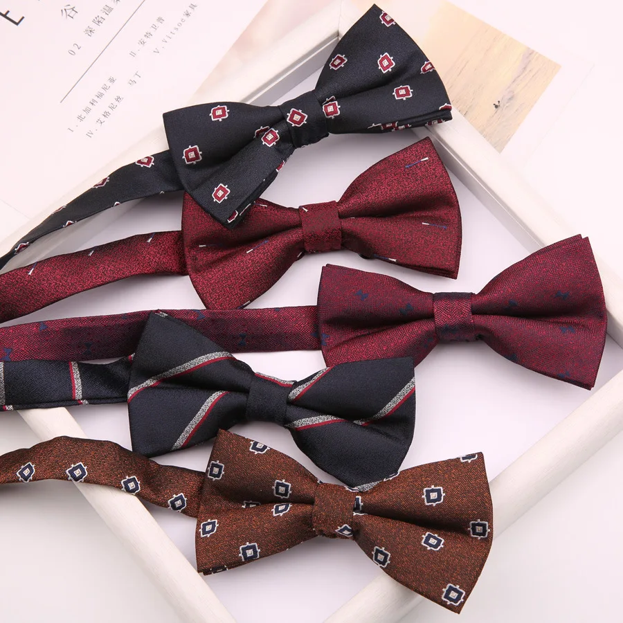 Polyester Pattern Bow Ties for Mens Shirt Bowtie Neckties Wedding Party Business Suits Gravata Women Bowknots Cravats
Polyester Pattern Bow Ties for Mens Shirt Bowtie Neckties Wedding Party Business Suits Gravata Women Bowknots Cravats