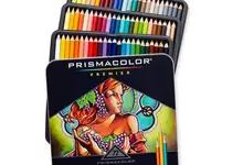 Us 72 cores arte crua desenho lápis lápis oleoso 3.8mm macio grande núcleo lápis caixa de ferro para sanford prismacolor adulto crianças lápis(China)