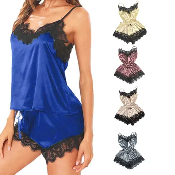 Adjustable Women Hot Sexy Lace Mesh Sleepwear Pajama Set Shoulder Strap Top and Shorts Fashion Sexy Ladies Pajama Set
Adjustable Women Hot Sexy Lace Mesh Sleepwear Pajama Set Shoulder Strap Top and Shorts Fashion Sexy Ladies Pajama Set