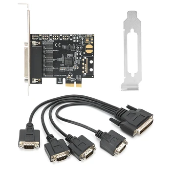 Expansion Card PCI-E TO AX99100 4Port Computer Accessory 115200bps for SPP / Byte / ECP Mode Hot Sale
Expansion Card PCI-E TO AX99100 4Port Computer Accessory 115200bps for SPP / Byte / ECP Mode Hot Sale