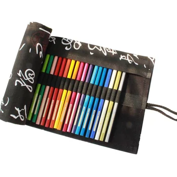 1 Pc Rolling Pencil Bag Portable Calligraphy 48 Slots Roller Bind Organizer Pencil Holder for Painters Students Artist
1 Pc Rolling Pencil Bag Portable Calligraphy 48 Slots Roller Bind Organizer Pencil Holder for Painters Students Artist