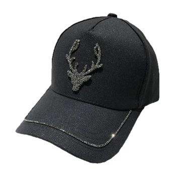 Men Women Baseball Cap New Fashion Deer Rhinestones Snapback Hip Hop Unisex Sports Ins Popular Golf Sun Hat Gorras CP0493
Men Women Baseball Cap New Fashion Deer Rhinestones Snapback Hip Hop Unisex Sports Ins Popular Golf Sun Hat Gorras CP0493