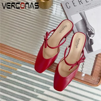 VERCONAS 2020 Sweet Woman Sandals Women Pumps Genuine Leather Butterfly-Knot Summer Square Toe Square High Heeled Shoes Woman
VERCONAS 2020 Sweet Woman Sandals Women Pumps Genuine Leather Butterfly-Knot Summer Square Toe Square High Heeled Shoes Woman