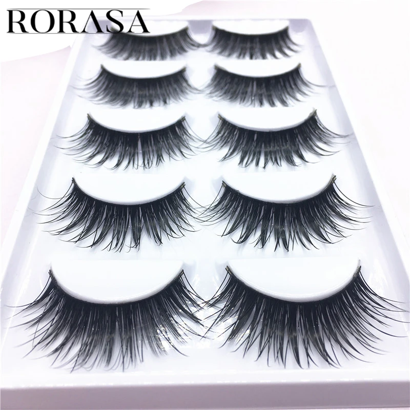 5 Pairs Natural Long Mink False Eyelashes Makeup Natural Stage Party Exaggerated Cross Sharpening Mink Lashes Extension Make Up
5 Pairs Natural Long Mink False Eyelashes Makeup Natural Stage Party Exaggerated Cross Sharpening Mink Lashes Extension Make Up
