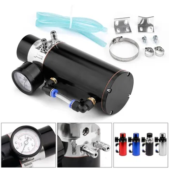 Aluminum Engine Oil Catch Reservoir Breather Tank/Can+Vacuum Pressure Gauge /Oil Catch Tank/Oil Catch Can TT100770
Aluminum Engine Oil Catch Reservoir Breather Tank/Can+Vacuum Pressure Gauge /Oil Catch Tank/Oil Catch Can TT100770