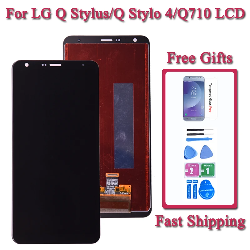 Display For LG Q Stylo 4 Q710 Q710CS Q710MS Q710ULS Q710ULM Q710TS LCD Display Touch Screen Digitizer For LG Q Stylus Q710WA
Display For LG Q Stylo 4 Q710 Q710CS Q710MS Q710ULS Q710ULM Q710TS LCD Display Touch Screen Digitizer For LG Q Stylus Q710WA