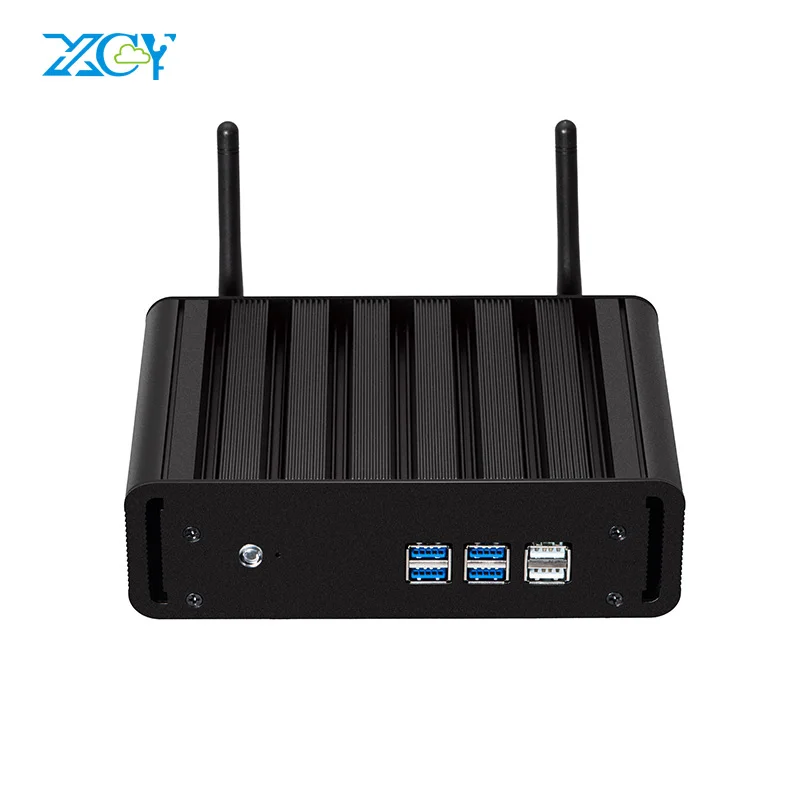XCY Intel Pentium 4405U Mini PC Windows 10 Linux 6xUSB HDMI VGA WiFi Gigabit Ethernet HTPC Office Micro Computer Fanless
XCY Intel Pentium 4405U Mini PC Windows 10 Linux 6xUSB HDMI VGA WiFi Gigabit Ethernet HTPC Office Micro Computer Fanless