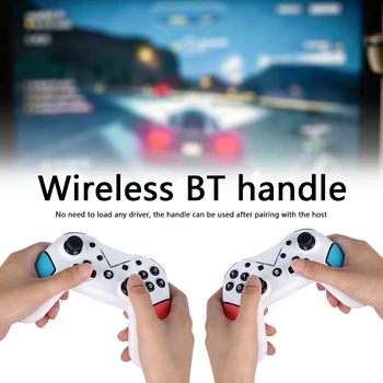 Bluetooth Gamepad Controller w/Dual Vibration Motor for N Switch Pro 6 Axis Gyro Game Electronics Replace Accessories
Bluetooth Gamepad Controller w/Dual Vibration Motor for N Switch Pro 6 Axis Gyro Game Electronics Replace Accessories