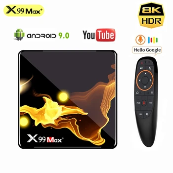 X99 Max Plus Android Tv Box 4G 64G Amlogic S905X3 Set Top Box Dual Wifi BT4.1 8K Android 9.0 Media Player tv box PK X96 Max Plus
X99 Max Plus Android Tv Box 4G 64G Amlogic S905X3 Set Top Box Dual Wifi BT4.1 8K Android 9.0 Media Player tv box PK X96 Max Plus