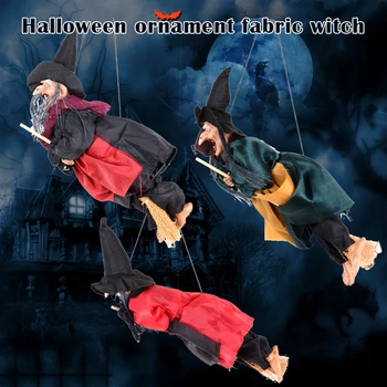 Halloween Hanging Witch Sound Control Glowing Eyes and Spooky Sounds Halloween Decorations Haunted House Hanging Prop TP
Halloween Hanging Witch Sound Control Glowing Eyes and Spooky Sounds Halloween Decorations Haunted House Hanging Prop TP