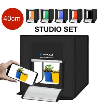 2019 New 40x40cm Light Box Mini Photo Studio Photography Box Foldable Softbox LED Photo Lighting Studio Shooting Tent KitBox Kit
2019 New 40x40cm Light Box Mini Photo Studio Photography Box Foldable Softbox LED Photo Lighting Studio Shooting Tent KitBox Kit