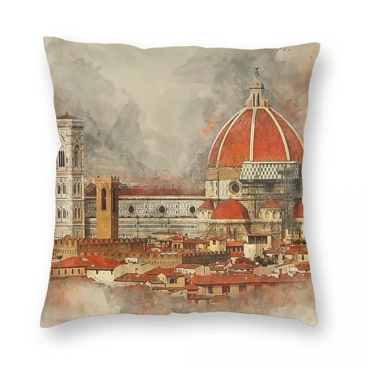 The Duomo In Florence Square Pillowcase Polyester Linen Velvet Pattern Zip Decor Car Cushion Cover
The Duomo In Florence Square Pillowcase Polyester Linen Velvet Pattern Zip Decor Car Cushion Cover