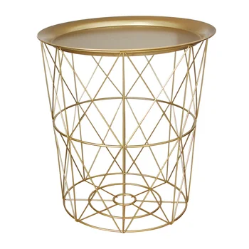 Gold Metal Coffee End Table Kid Toy Book Dirty Clothes Storage Basket Bucket Fruit Snack Service Plate Tray Sofa Side Nightstand
Gold Metal Coffee End Table Kid Toy Book Dirty Clothes Storage Basket Bucket Fruit Snack Service Plate Tray Sofa Side Nightstand