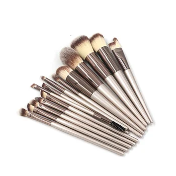 Champagne Makeup Brushes Set Foundation Powder Blush Eyeshadow Concealer Lip Eye Make Up Brush Cosmetics Beauty Tools
Champagne Makeup Brushes Set Foundation Powder Blush Eyeshadow Concealer Lip Eye Make Up Brush Cosmetics Beauty Tools