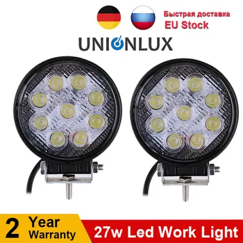 2 Pcs Mini Offroad LED Light Bar Round 27W LED Work Light For Off-Road Tractor Truck IP67 Waterproof ATV SUV Fog Lamp
2 Pcs Mini Offroad LED Light Bar Round 27W LED Work Light For Off-Road Tractor Truck IP67 Waterproof ATV SUV Fog Lamp