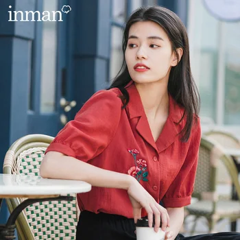 INMAN 2020 Summer New Arrival Lapel Embroidered Retro Hongkong Style Temperament Loose Blouse
INMAN 2020 Summer New Arrival Lapel Embroidered Retro Hongkong Style Temperament Loose Blouse