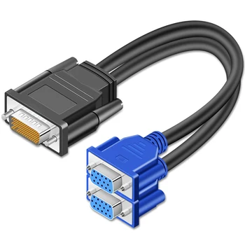 DMS 59 Pin DMS59 to 2 VGA DVI HDMI DP Display Adapter Cable Dual Link Video Splitter Cable for Dual Monitor System 59
DMS 59 Pin DMS59 to 2 VGA DVI HDMI DP Display Adapter Cable Dual Link Video Splitter Cable for Dual Monitor System 59