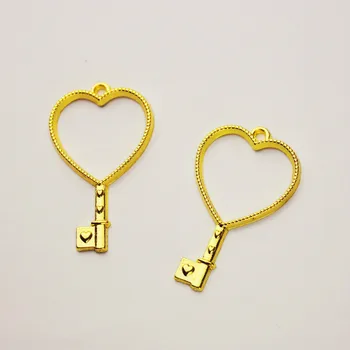 UV Resin Open Backed Bezel Metal Frame Pendant Golden Heart Charms Bezel Setting Cabochon Setting Mold Jewelry Making Tools
UV Resin Open Backed Bezel Metal Frame Pendant Golden Heart Charms Bezel Setting Cabochon Setting Mold Jewelry Making Tools