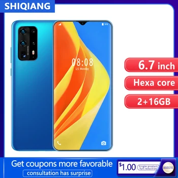 SOYES P41 pro Mobile Phone Android Smart Face ID Unlock 6.7 inch2GB+16GB Smartphone
SOYES P41 pro Mobile Phone Android Smart Face ID Unlock 6.7 inch2GB+16GB Smartphone